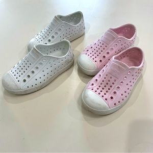 White Native Jefferson Shoes Size 7